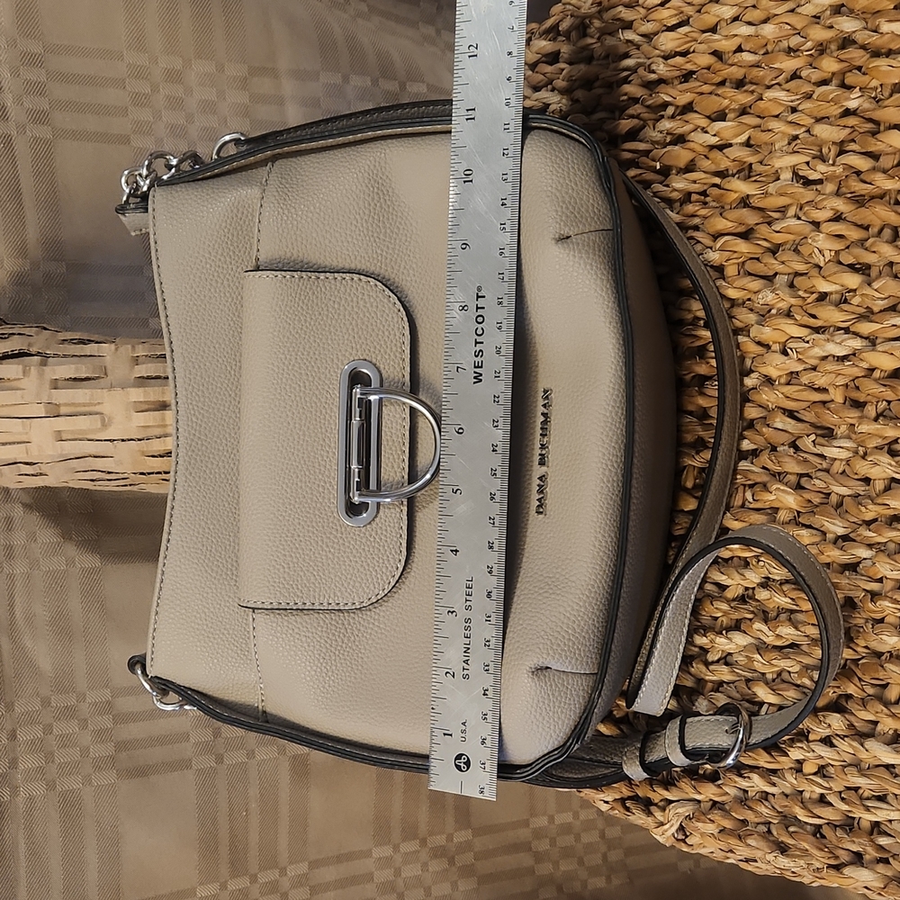 Dana Buchman Pebbled Faux Leather Crossbody (bin 5) - Picture 3 of 10